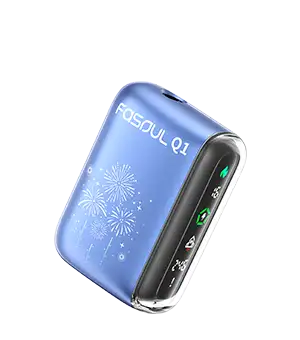 FASOUL Q1二回機 TEREA煙彈專用加熱菸主機 - 天藍色